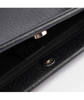 Black Leather Top Handle Bag acheter en ligne