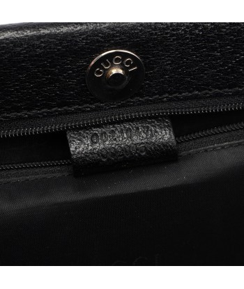 Black Leather Top Handle Bag acheter en ligne