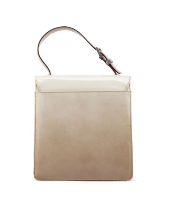 Beige Spazzolato Buckle Handbag 2 - 3 jours ouvrés.