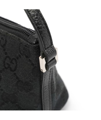 Black GG Monogram Canvas Boat Pochette ou a consommer sur place