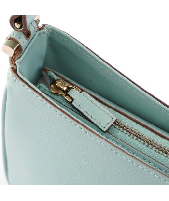 Light Blue Micro GG Hobo Shoulder Bag ouvre sa boutique