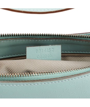 Light Blue Micro GG Hobo Shoulder Bag ouvre sa boutique