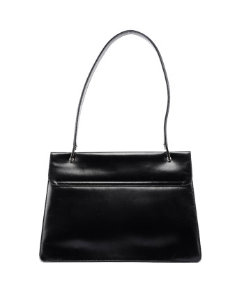 Black Square G Leather Tote hantent personnes