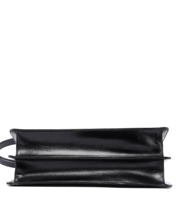 Black Square G Leather Tote hantent personnes