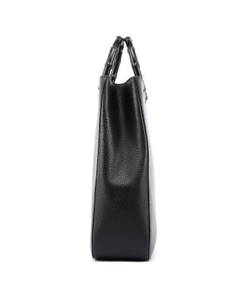 Black Leather Bamboo Tote prix pour 