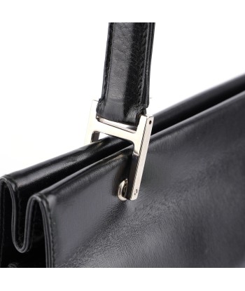 Black Square G Leather Tote hantent personnes