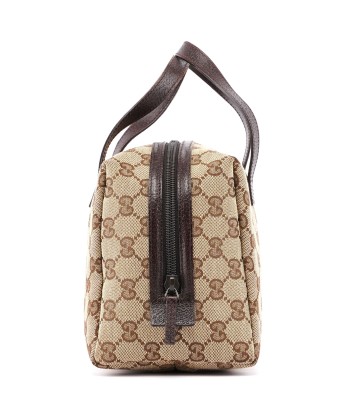 Beige Brown GG Small Bowling Bag est présent 