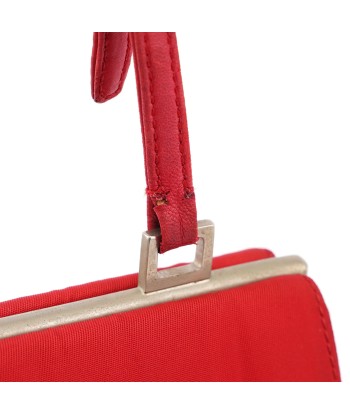 Red Tessuto Clutch Bag 2024