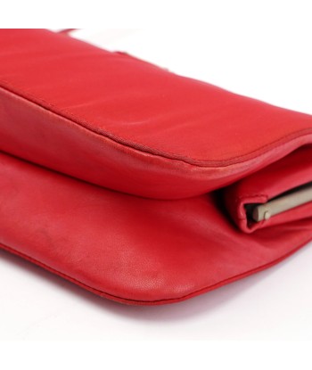 Red Tessuto Clutch Bag 2024