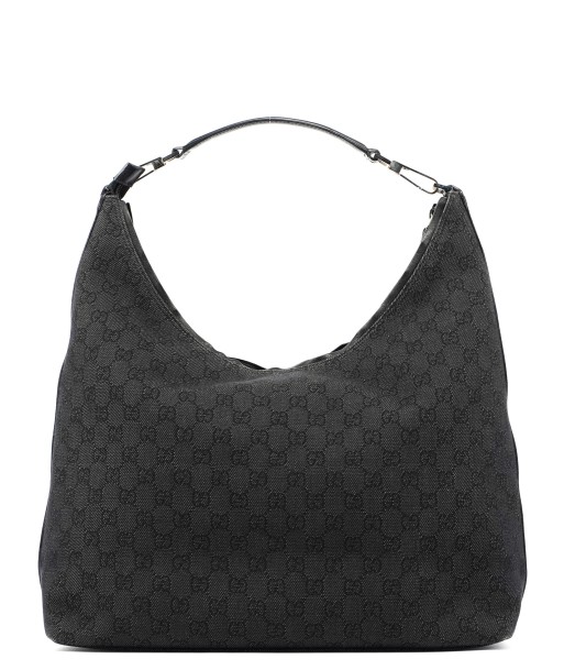 246892 Anthracite Denim GG Hobo Shoulder Bag du meilleur 