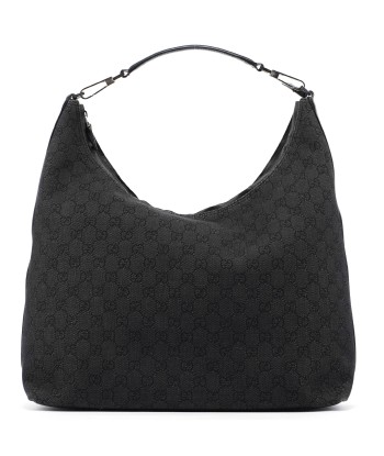 246892 Anthracite Denim GG Hobo Shoulder Bag du meilleur 