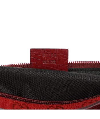 07198 Red GG Boat Pochette en linge