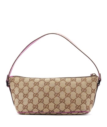 141809 Beige Pink GG Boat Pochette pas cheres