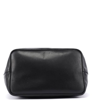 Black Calfskin Bamboo Shoulder Bag chez Cornerstreet bien 