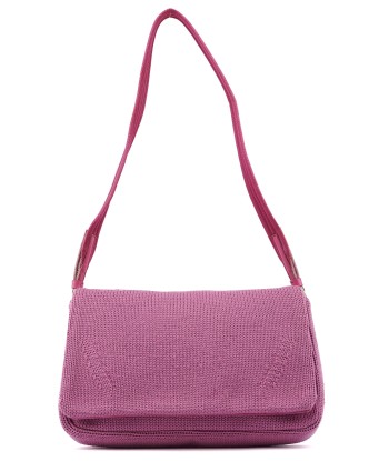 Pink Wool Hobo Shoulder Bag Jusqu'à 80% De Réduction