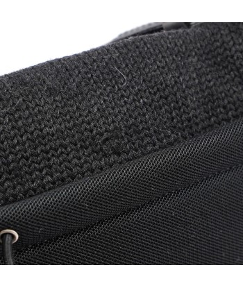 Anthracite Wool Hobo Shoulder Bag Fin de série