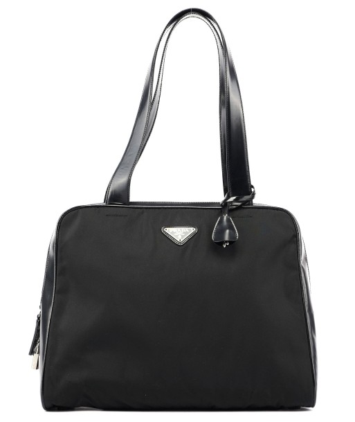 Black Tessuto Spazzolato Tote Bag prix