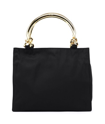 Navy Gold Tessuto Metallo Tote des créatures d'habitude