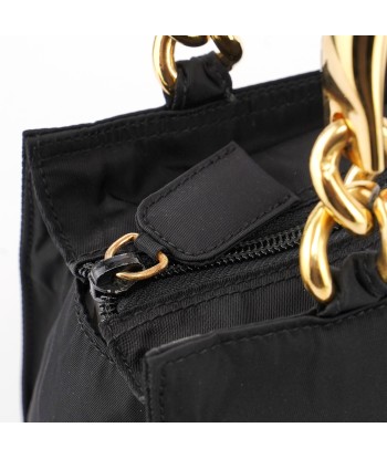 Navy Gold Tessuto Metallo Tote des créatures d'habitude