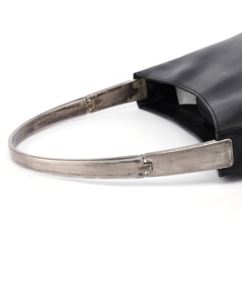 Black Calfskin Metallo Shoulder Bag JUSQU'A -70%! 