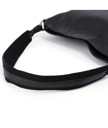 Black Leather Shoulder Bag Amélioration de cerveau avec