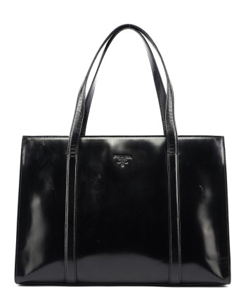 Black Spazzolato Tote les muscles