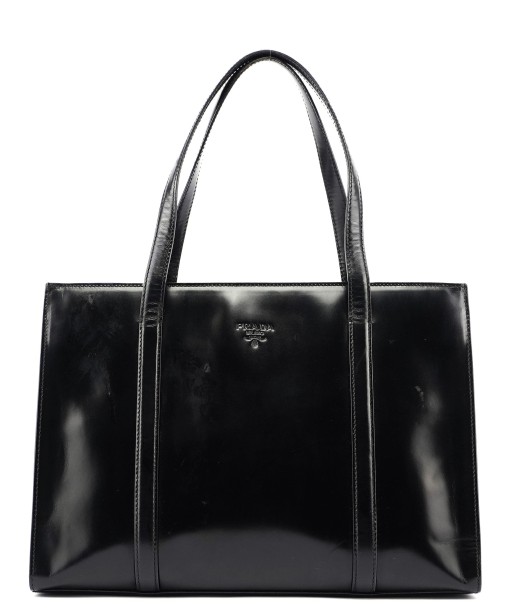 Black Spazzolato Tote les muscles