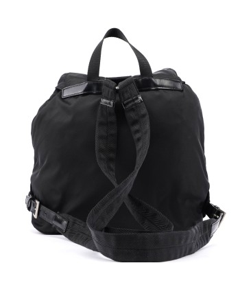 B2811 Black Nylon Backpack solde