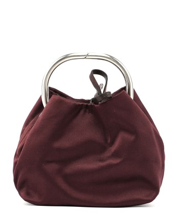 Burgundy Satin Mini Ring Bag votre restaurant rapide dans 