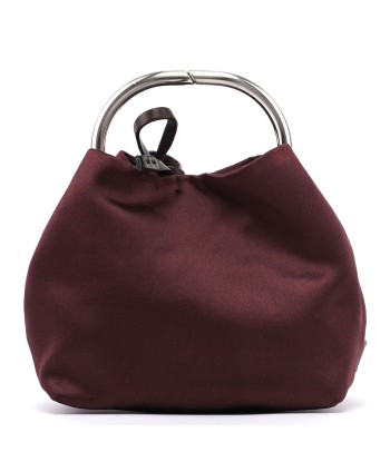 Burgundy Satin Mini Ring Bag votre restaurant rapide dans 