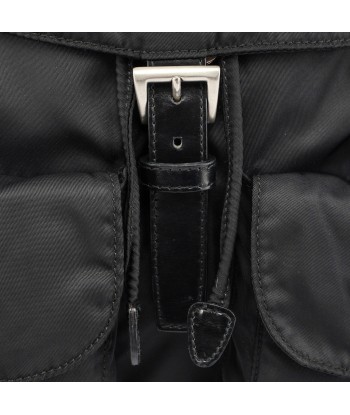 B2811 Black Nylon Backpack solde