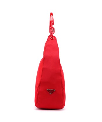 Red Tessuto Plastic Shoulder Bag Dans la société mordern