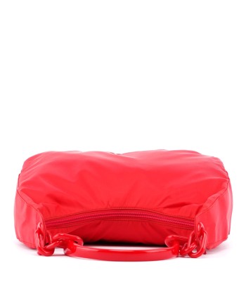 Red Tessuto Plastic Shoulder Bag Dans la société mordern