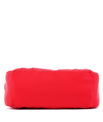 Red Tessuto Plastic Shoulder Bag Dans la société mordern