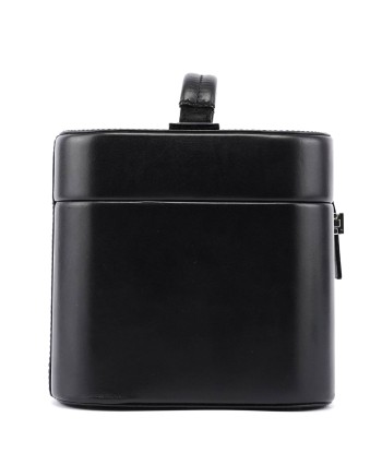 Black Calfskin Top Handle Bag Livraison rapide