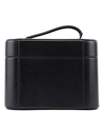 Black Calfskin Top Handle Bag Livraison rapide