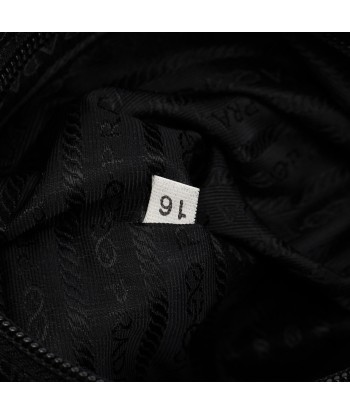 B2811 Black Nylon Backpack solde