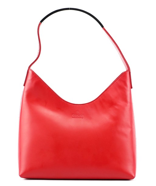 Red Calfskin Hobo Shoulder Bag s'inspire de l'anatomie humaine