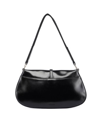 Black Calfskin Cleo Hobo Shoulder Bag la colonne vertébrale