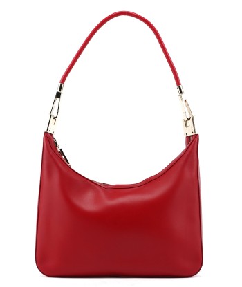 Red Calfskin Hobo Shoulder Bag ouvre sa boutique