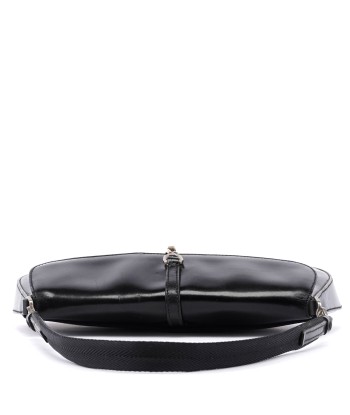 Black Calfskin Cleo Hobo Shoulder Bag la colonne vertébrale