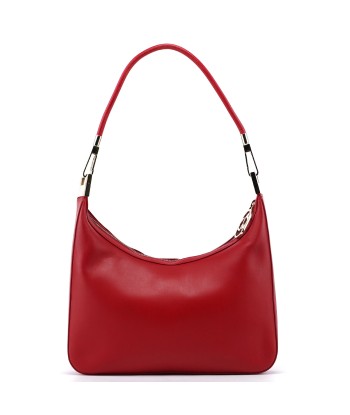 Red Calfskin Hobo Shoulder Bag ouvre sa boutique