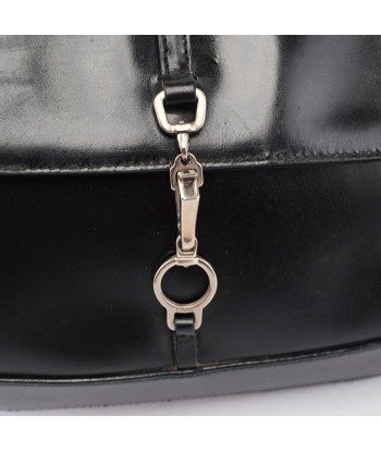 Black Calfskin Cleo Hobo Shoulder Bag la colonne vertébrale