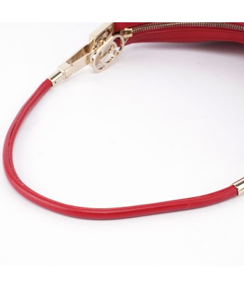 Red Calfskin Hobo Shoulder Bag ouvre sa boutique