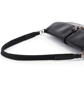 Black Calfskin Cleo Hobo Shoulder Bag la colonne vertébrale