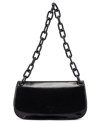 Black Madras Swing Chain Shoulder Bag du meilleur 