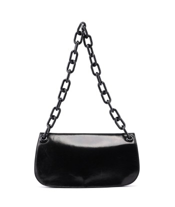 Black Madras Swing Chain Shoulder Bag du meilleur 