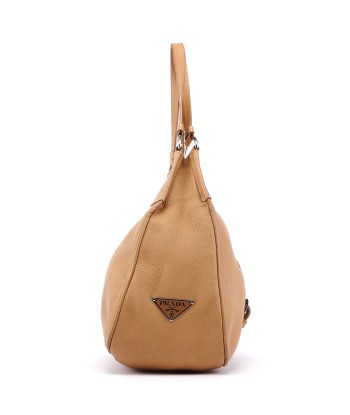 Beige Leather Belt Hobo Shoulder Bag une grave pollution 