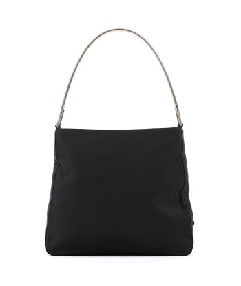 Black Tessuto Metallo Shoulder Bag les muscles