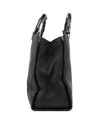 Black GG Bamboo Tote en ligne